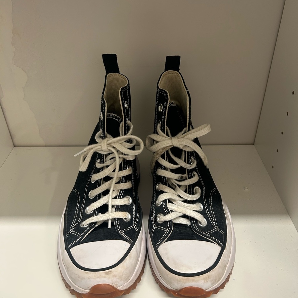 Converse Women’s Black High Top Shoes